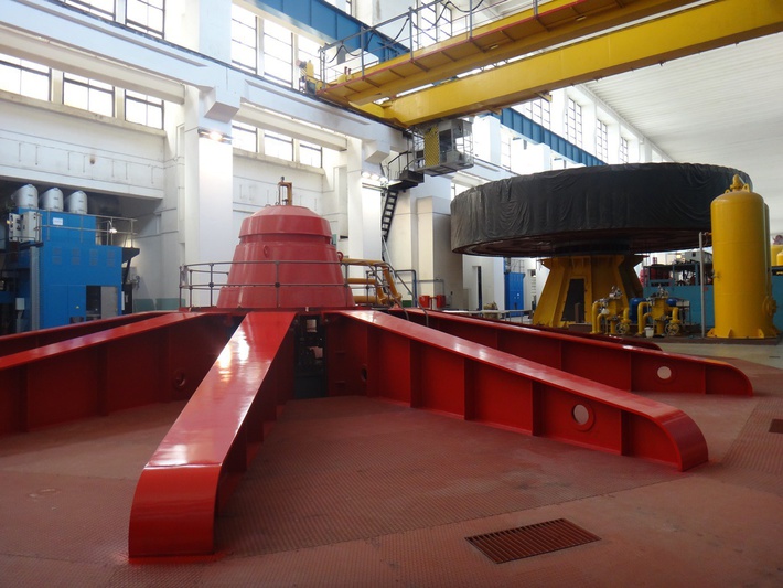На Волжской ГЭС вывели в модернизацию гидроагрегат ст. №3