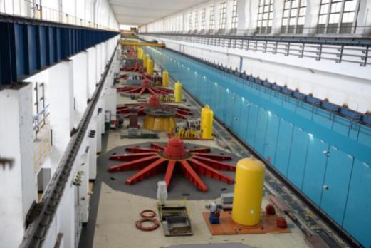 На Волжской ГЭС продолжаются работы по модернизации гидроагрегата ст. № 14