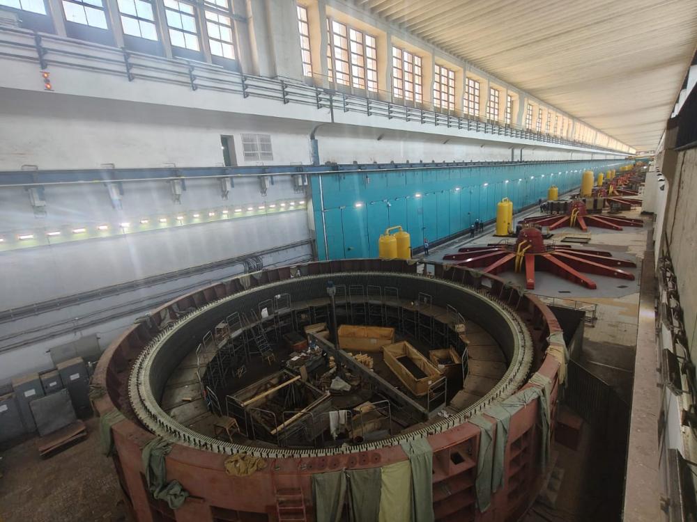 Модернизация гидроагрегата ст. №16 филиала ПАО "РусГидро"-"Волжская ГЭС"
