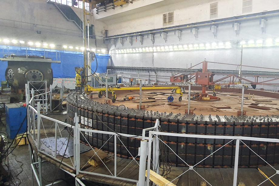 Модернизация гидроагрегата ст. № 17 филиала ПАО "РусГидро"-"Волжская ГЭС"